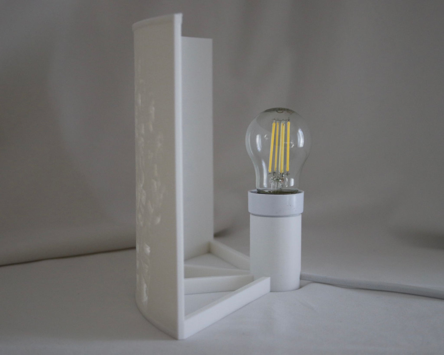 Table lamp with personalized photo