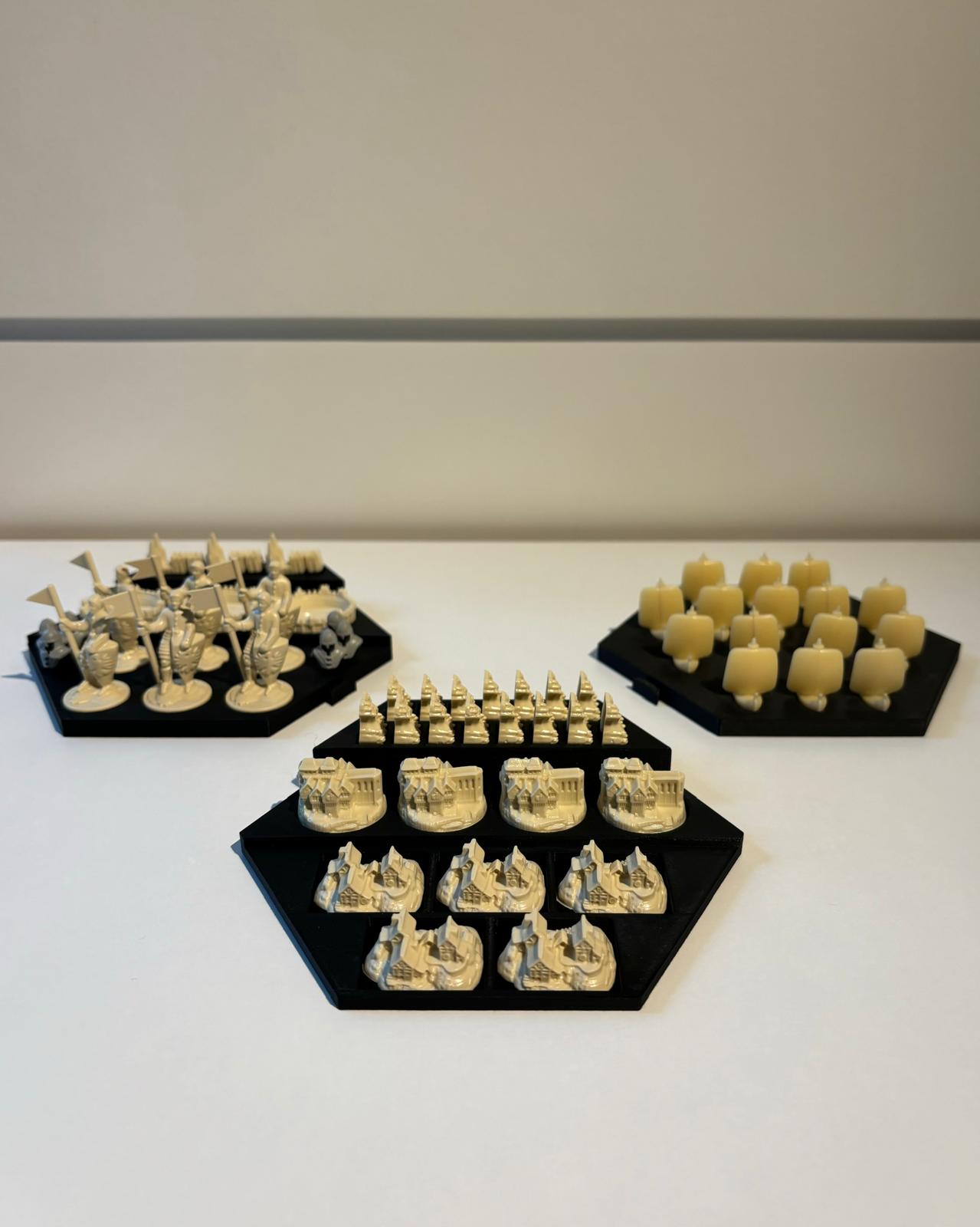 Catan Piece Holder (Cities and Knights + Seafarers)