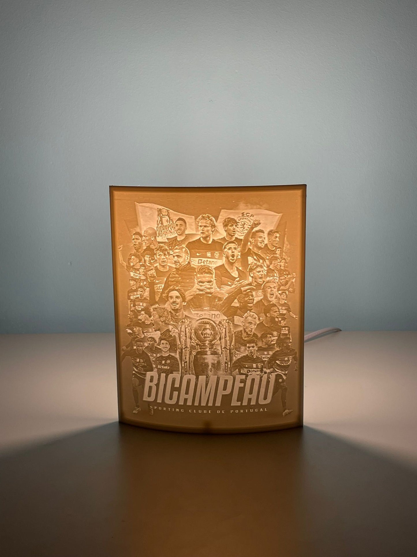 Table lamp: Sporting BICAMPEÃO