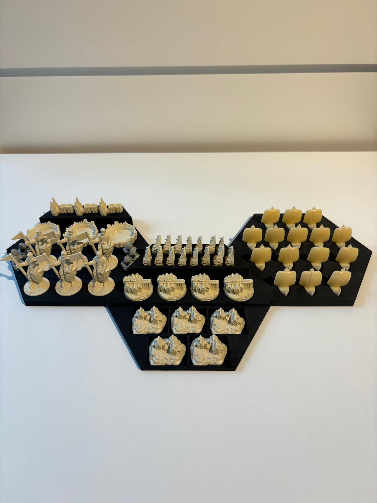 Catan Piece Holder (Cities and Knights + Seafarers)