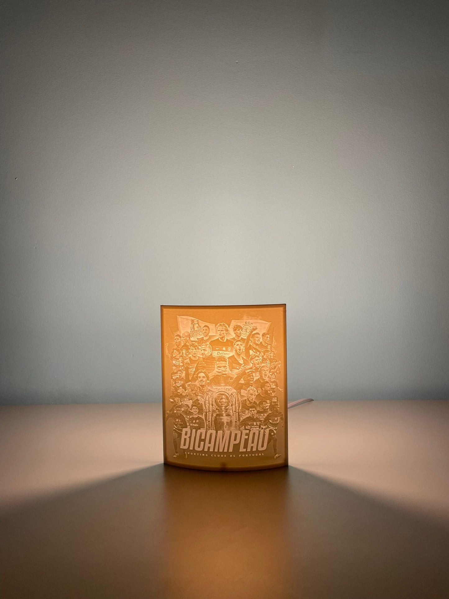 Table lamp: Sporting BICAMPEÃO